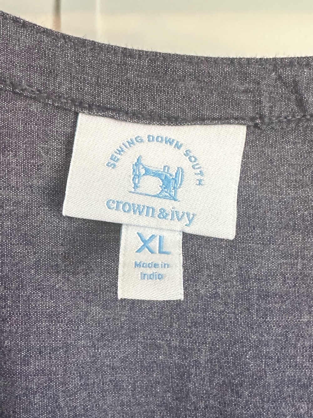 Women’s XL Sewing Down South x‎ Crown & Ivy Wright Maxi Dress w/ Sash - Picture 11 of 13